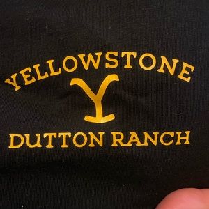 Yellow stone V-neck